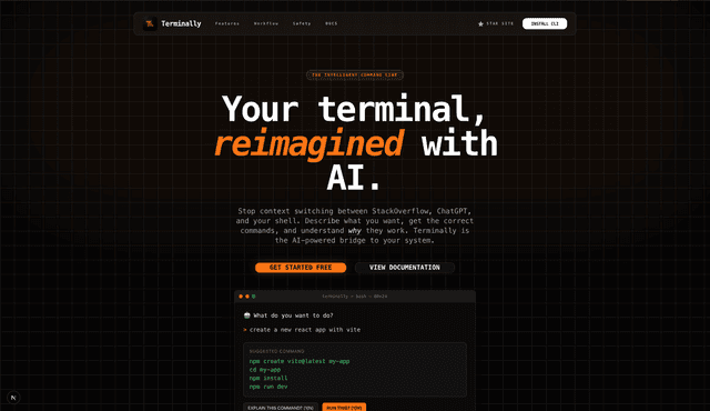 Terminally AI Preview